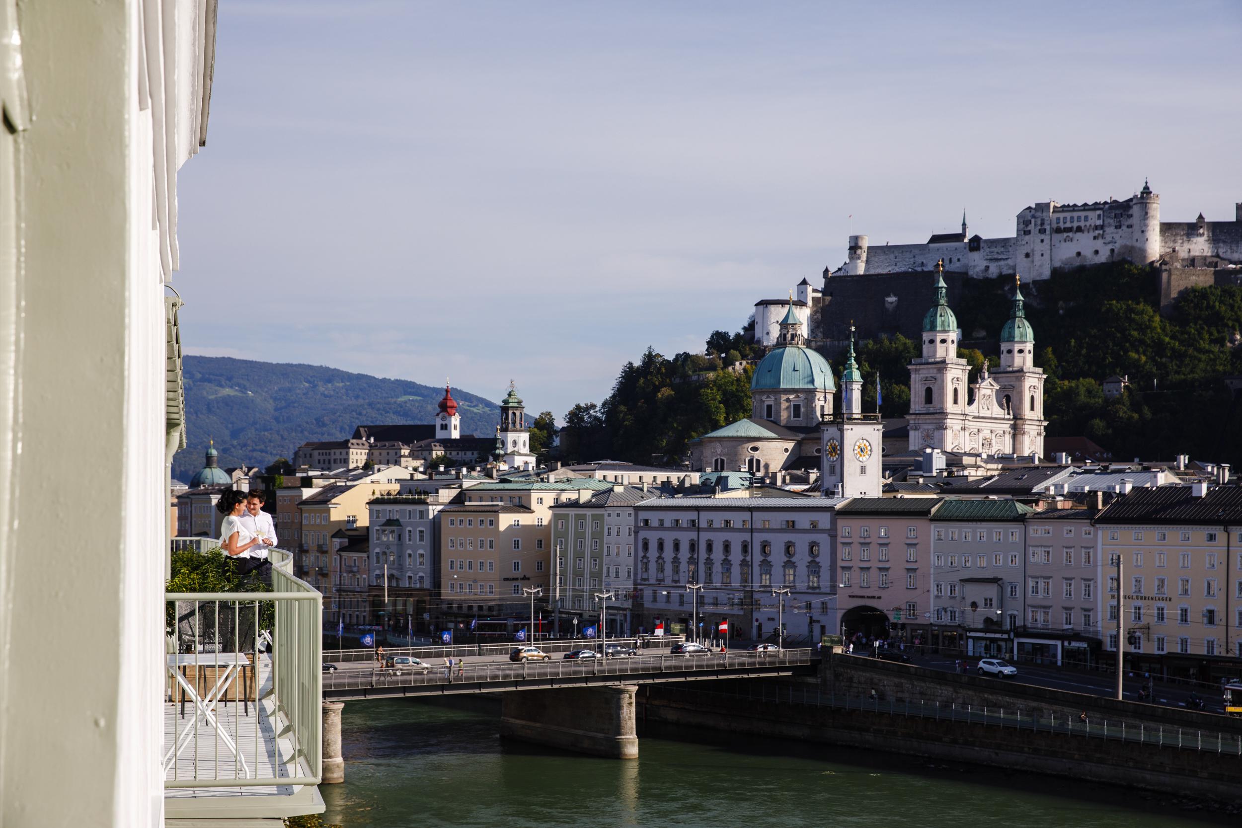 Hotel Sacher Зальцбург Экстерьер фото Salzburg