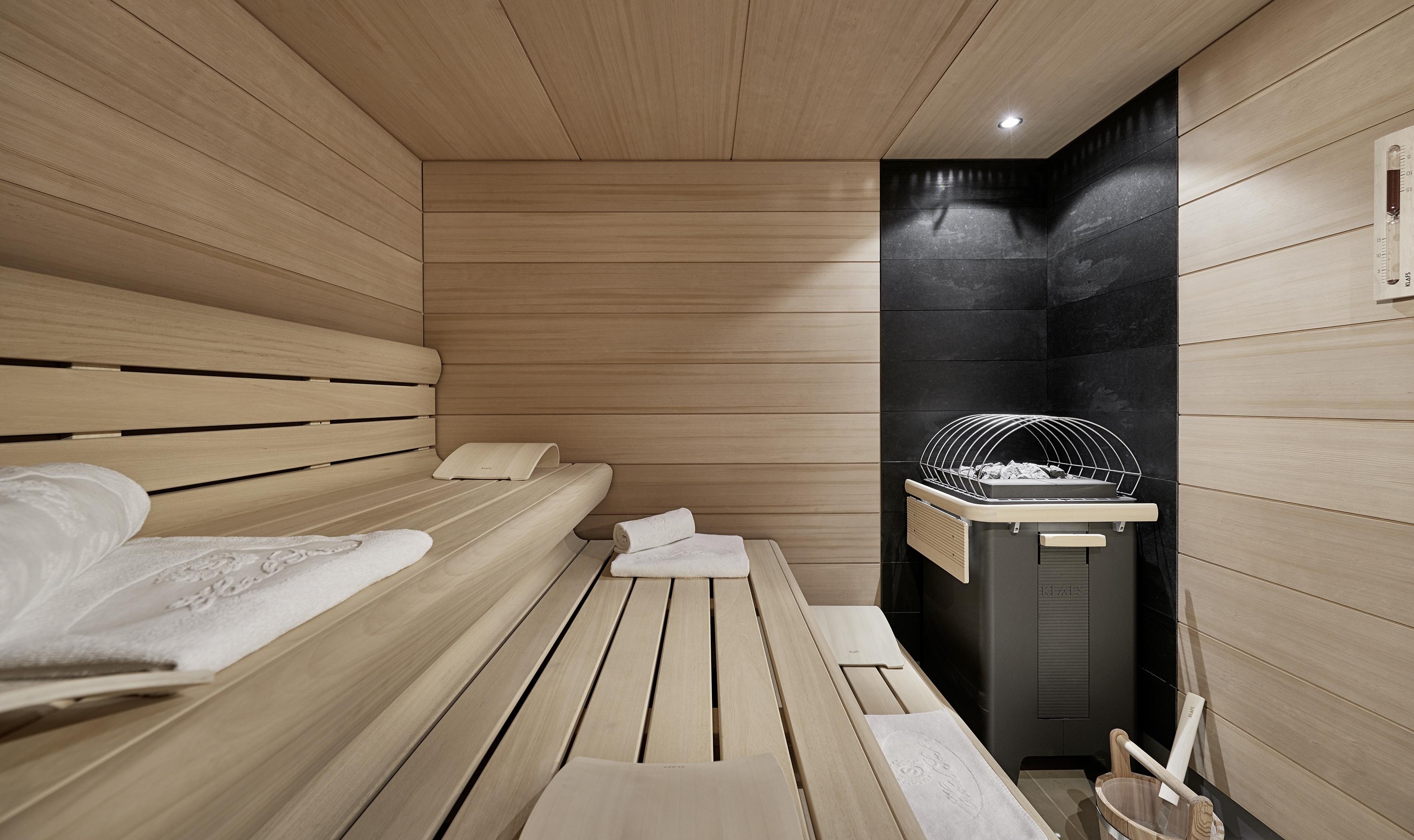 Hotel Sacher Зальцбург Экстерьер фото A modern Finnish sauna