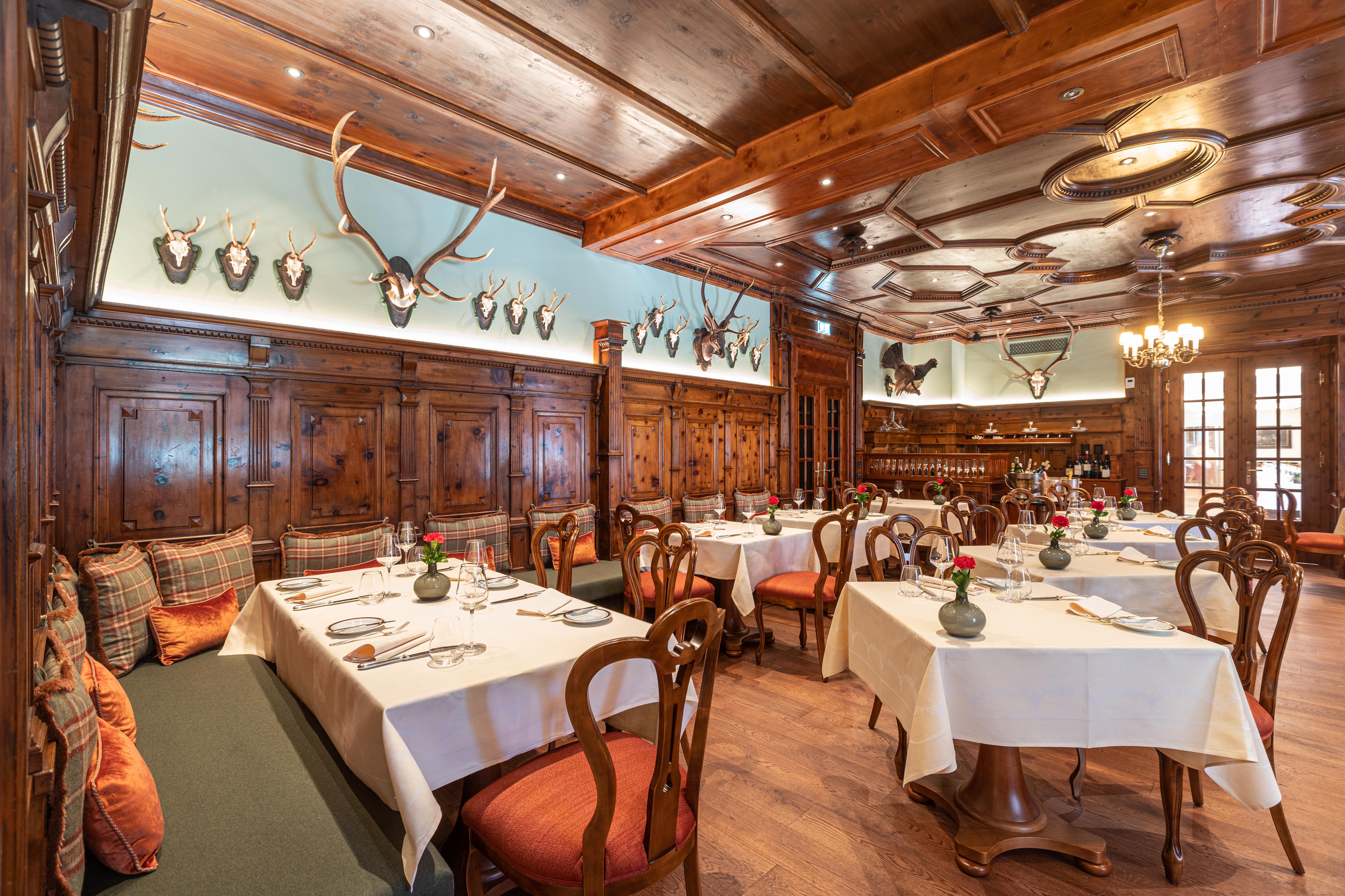 Hotel Sacher Зальцбург Экстерьер фото Restaurant in the Hotel Axelmannstein