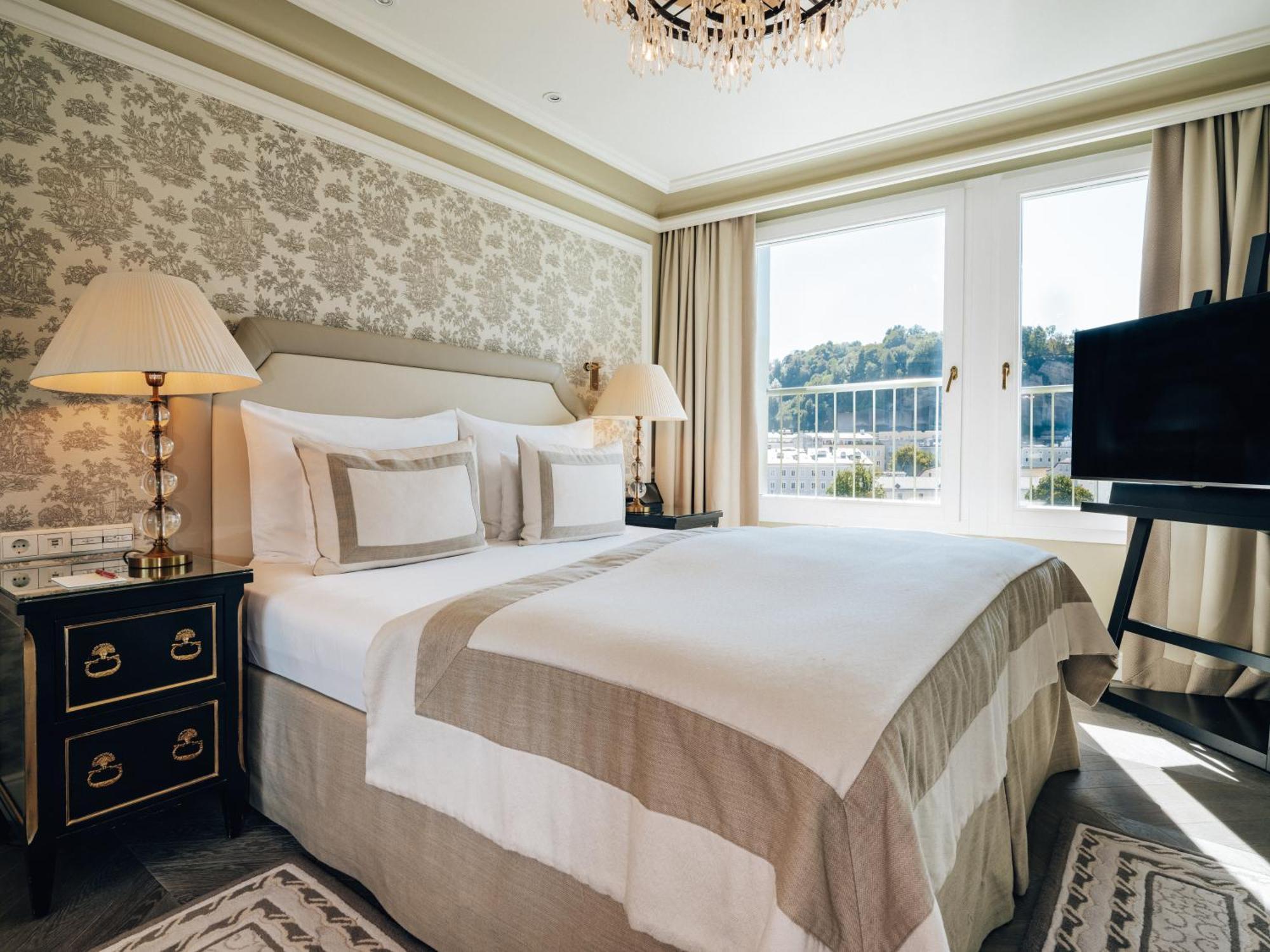 Hotel Sacher Зальцбург Экстерьер фото Deluxe room