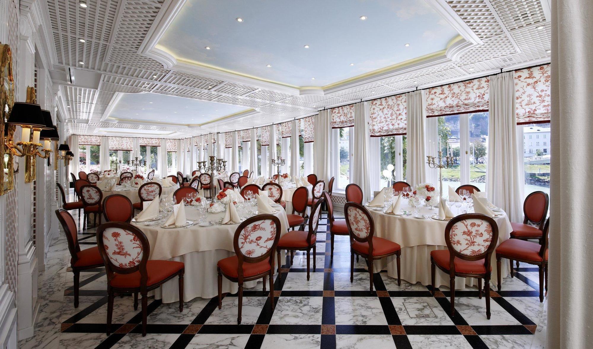 Hotel Sacher Зальцбург Ресторан фото The restaurant
