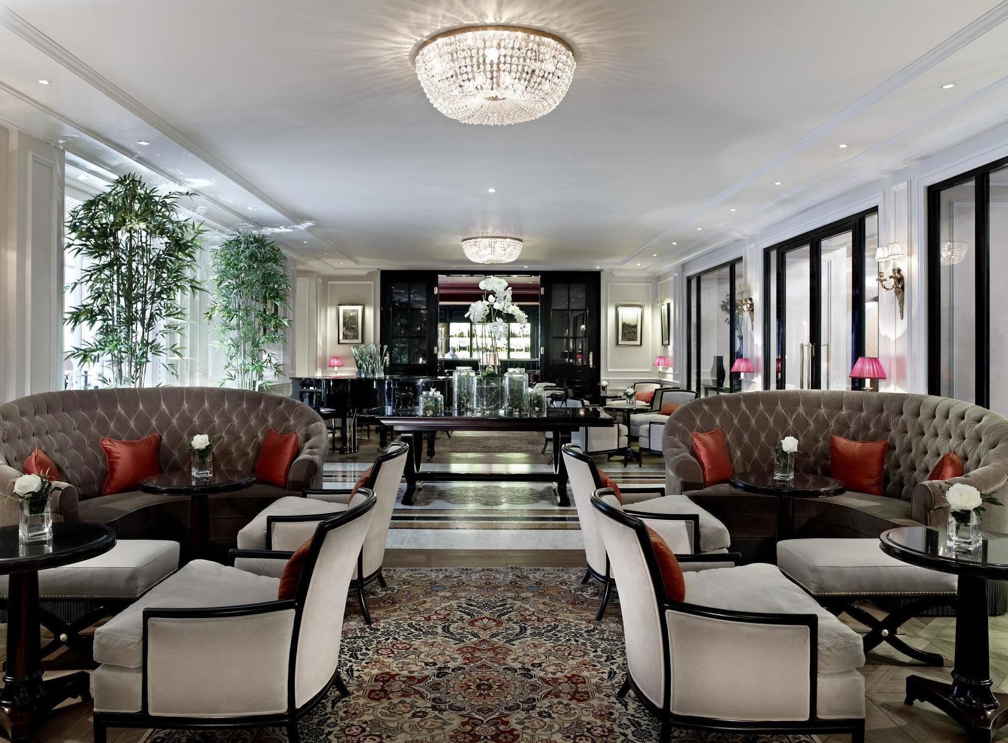 Hotel Sacher Зальцбург Ресторан фото The lobby