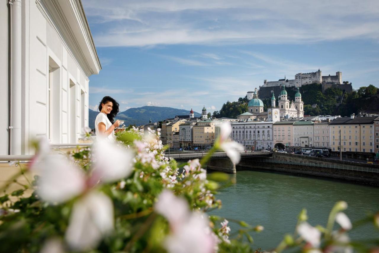 Hotel Sacher Зальцбург Экстерьер фото View of Salzburg
